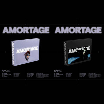 JISOO Mini Album AMORTAGE (EXCLUSIVE Edition) – album (PURPLE / / ) | HobiEgo