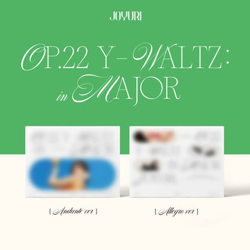 JO YURI 1st Mini Album Op.22 Y - Waltz : in Major – album 8809704424462 (Andante / / ) | HobiEgo