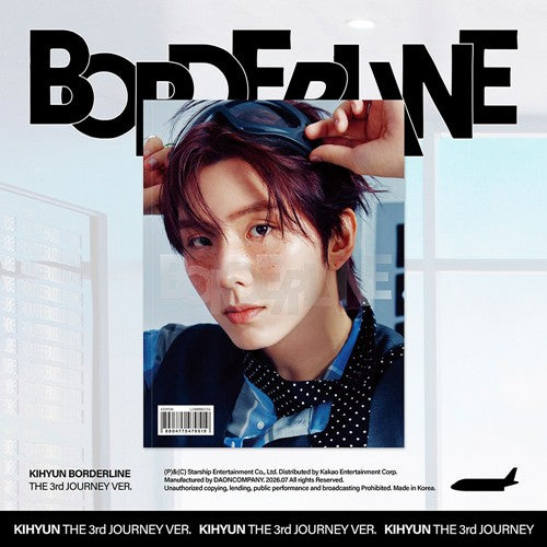 Kihyun (Monsta X) EP BORDERLINE (THE 3rd JOURNEY Version)