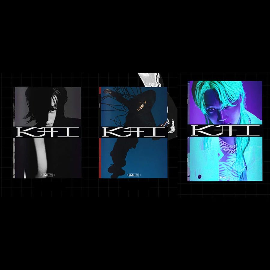 KAI 1st Mini Album KAI (开) (Photobook Version) – Photo Book (X (Black) / / ) | HobiEgo