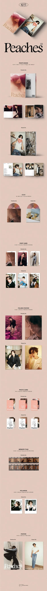 KAI 2nd Mini Album Peaches – album (Peaches / / ) | HobiEgo