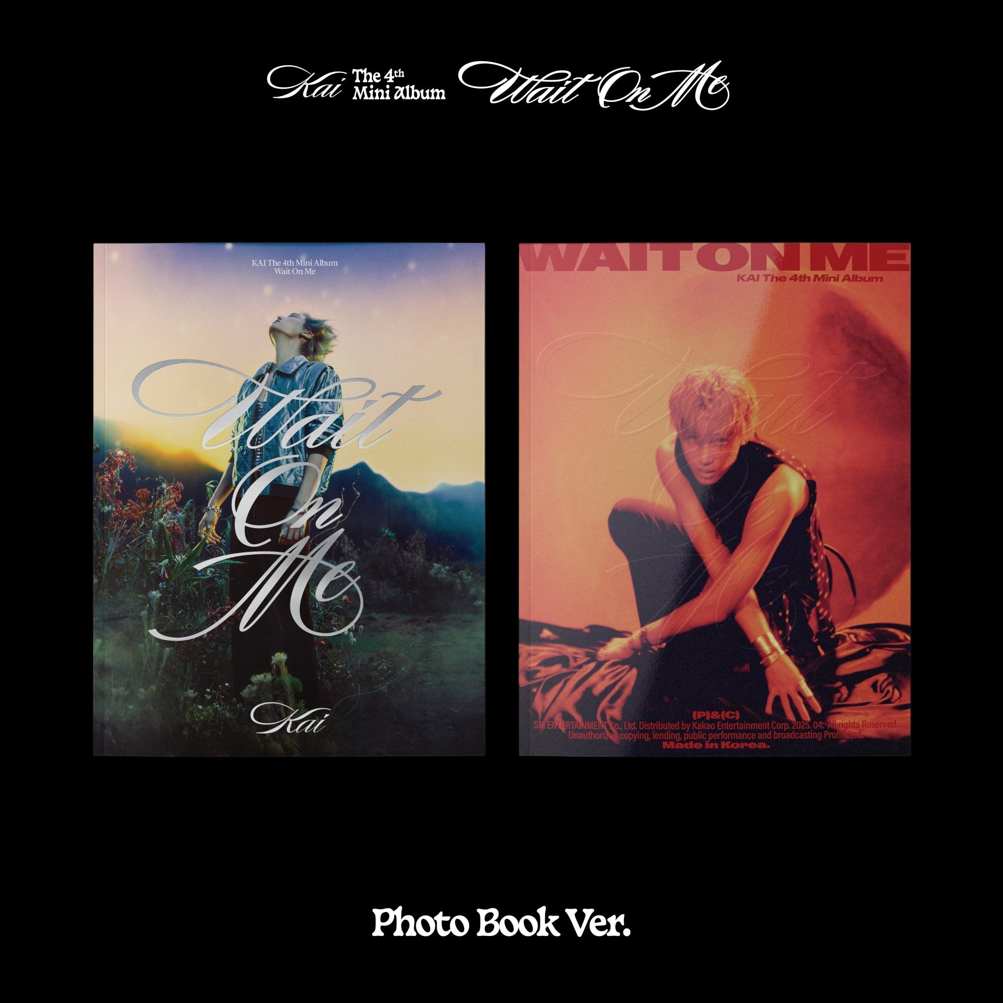 KAI 4th Mini Album Wait On Me (Photobook Version) – Photo Book (Driver / / ) | HobiEgo