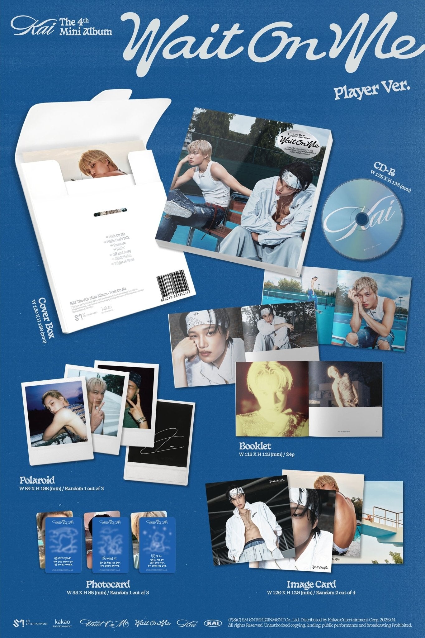 KAI 4th Mini Album Wait On Me (Player Version) – album ( / / ) | HobiEgo