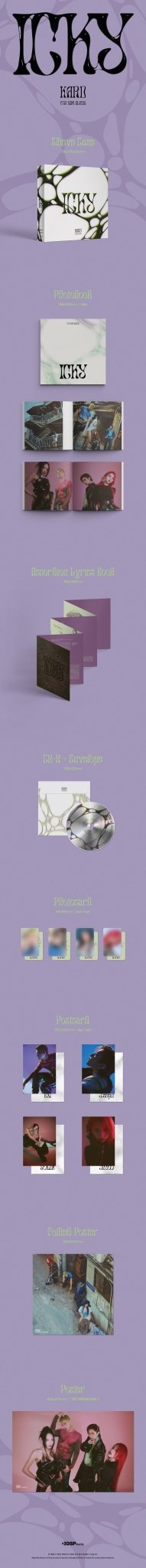 KARD 6th Mini Album ICKY(Special Version) – album 8804775255748 ( / / ) | HobiEgo