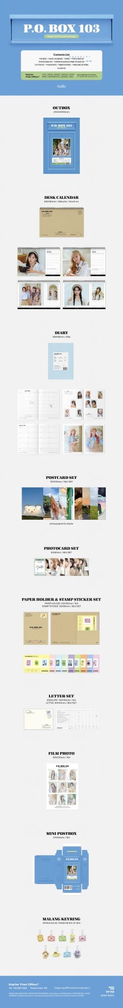 Kep1er 2024 Season’s Greetings P.O. BOX 103 – Season's Greetings ( / / ) | HobiEgo