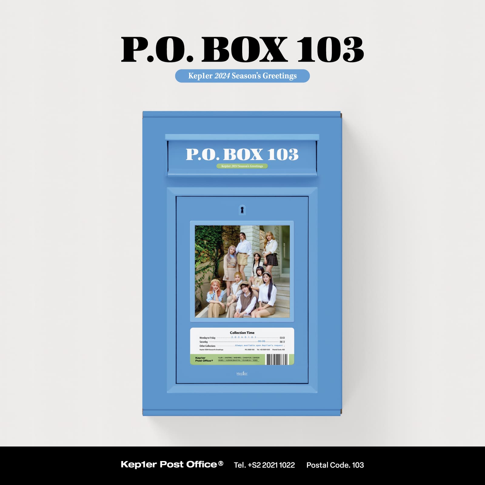 Kep1er 2024 Season’s Greetings P.O. BOX 103 – Season's Greetings ( / / ) | HobiEgo