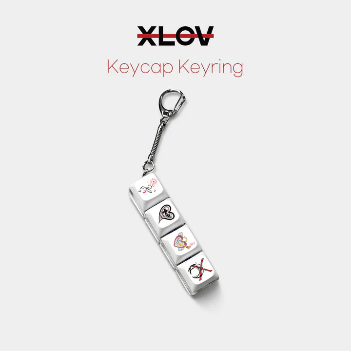 PRE-ORDER XLOV CLOXE 2U 2ND Fanmeeting MD Keycap Keyring