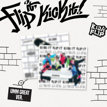KickFlip 1st Mini Album Flip It, Kick It! (Umm Great Version) + JYP POB – album ( / / ) | HobiEgo