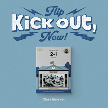 KickFlip 2nd Mini Album Kick Out, Flip Now! – album (Class Time (GREY) / / ) | HobiEgo