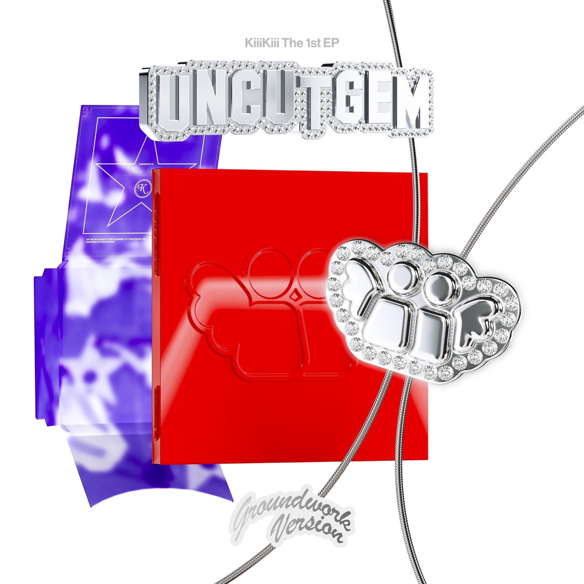 KiiiKiii 1st EP Album UNCUT GEM (Groundwork Version Limited) – album ( / / ) | HobiEgo