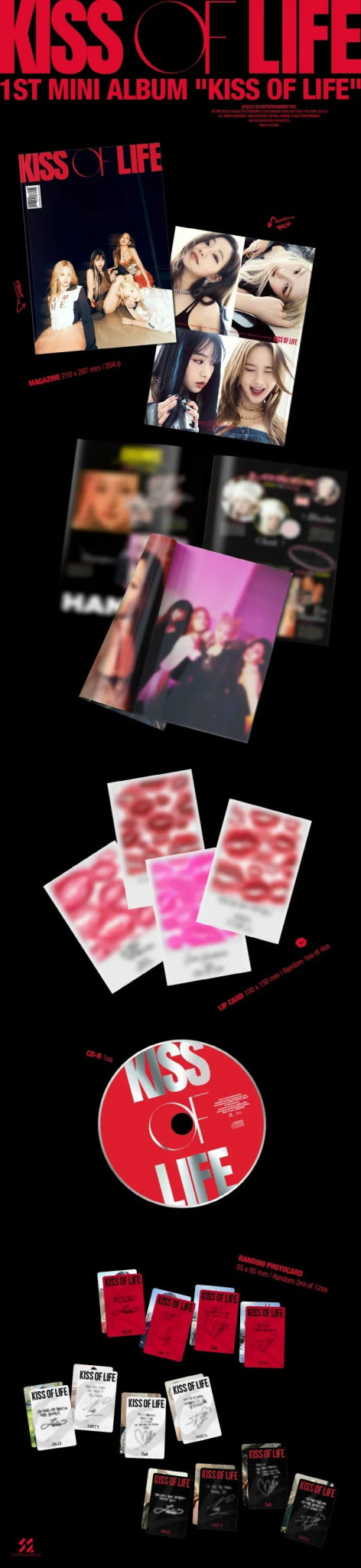 KISS OF LIFE 1st Mini Album KISS OF LIFE – album ( / / ) | HobiEgo