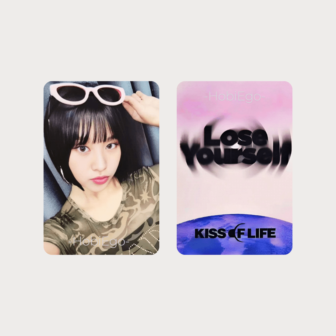 KISS OF LIFE 3rd Mini Album Lose Yourself APPLE MUSIC Photocards – Photocards (Natty / / ) | HobiEgo