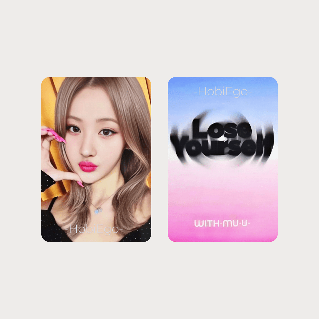 KISS OF LIFE 3rd Mini Album Lose Yourself WITHMUU Photocards – Photocards (Belle / / ) | HobiEgo