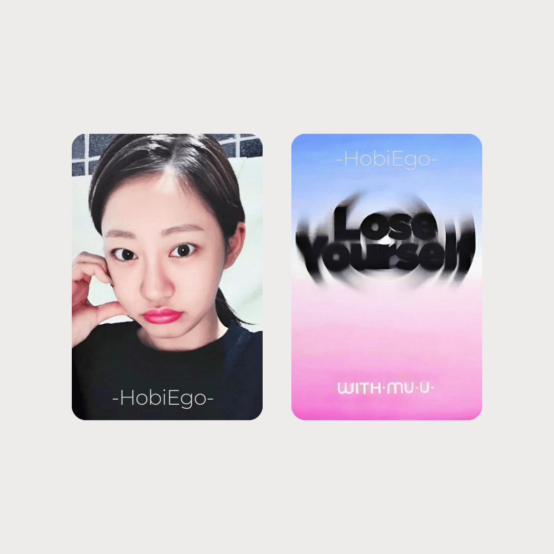 KISS OF LIFE 3rd Mini Album Lose Yourself WITHMUU Photocards – Photocards (Julie Han / / ) | HobiEgo
