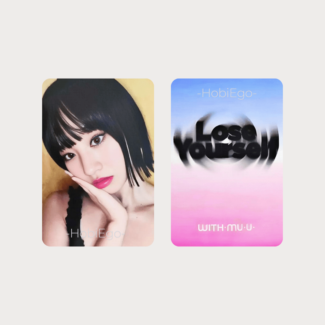 KISS OF LIFE 3rd Mini Album Lose Yourself WITHMUU Photocards – Photocards (Natty / / ) | HobiEgo