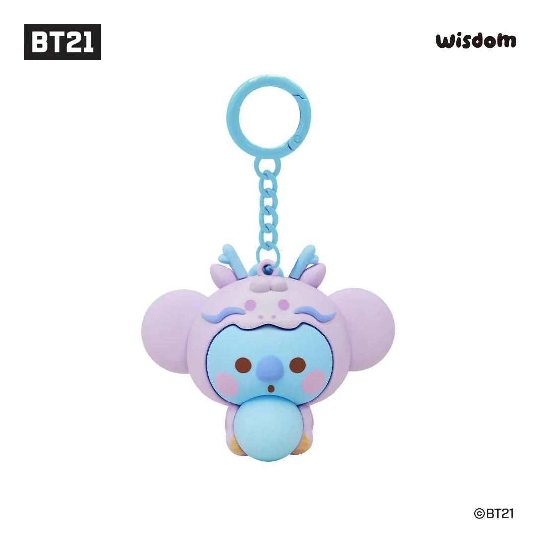 BT21 Dragon Figure Keyring