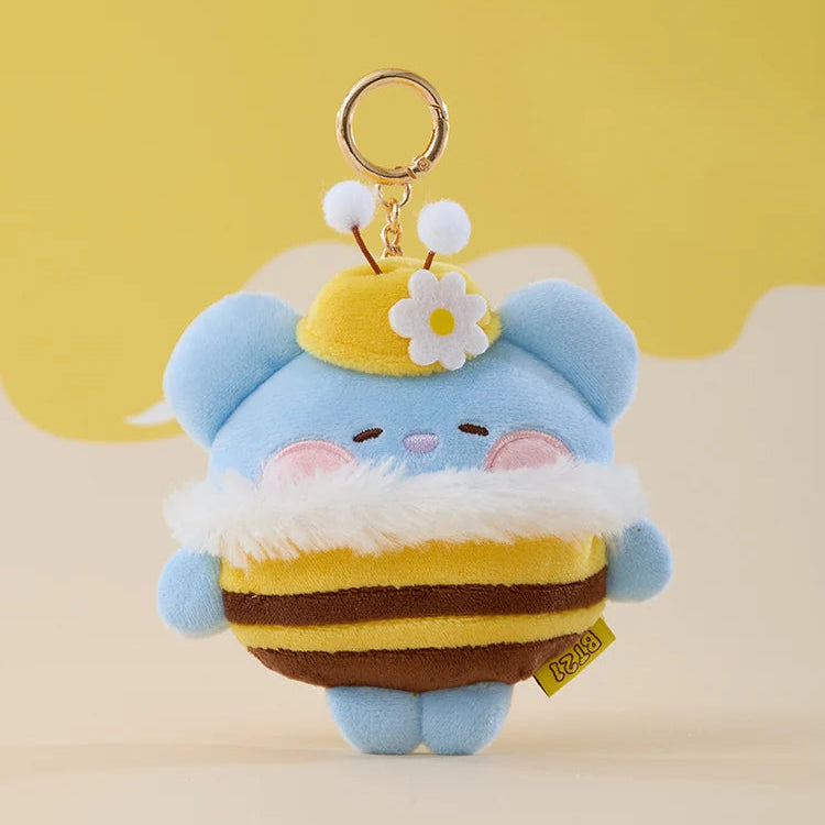 BT21 Minini Honeybee Doll Tape Measure Keyring