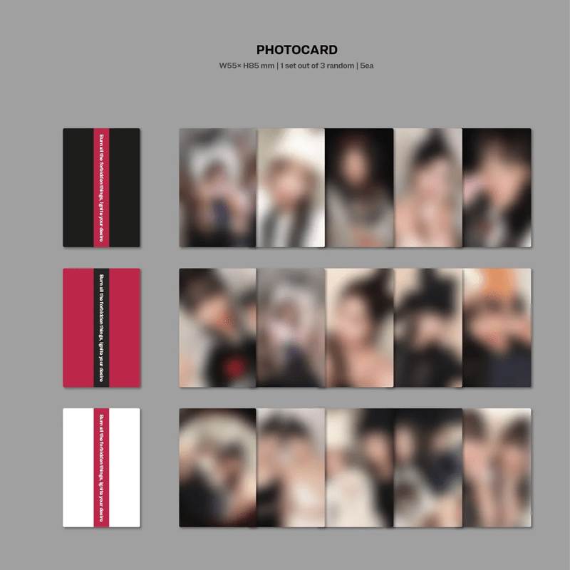 LE SSERAFIM 1st Studio Album UNFORGIVEN (Weverse Albums ver) – album (B / / ) | HobiEgo