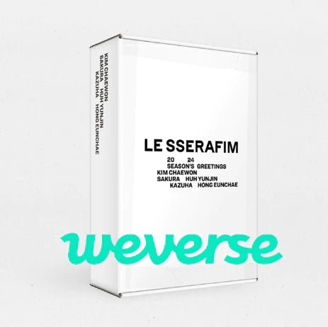 LE SSERAFIM 2024 Season's Greetings + Weverse Gift – Season's Greetings ( / / ) | HobiEgo