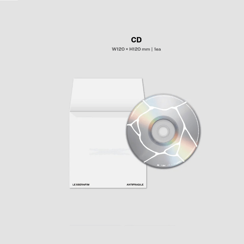 LE SSERAFIM 2nd Mini Album ANTIFRAGILE (COMPACT Version) – album (SAPPHIRE / / ) | HobiEgo