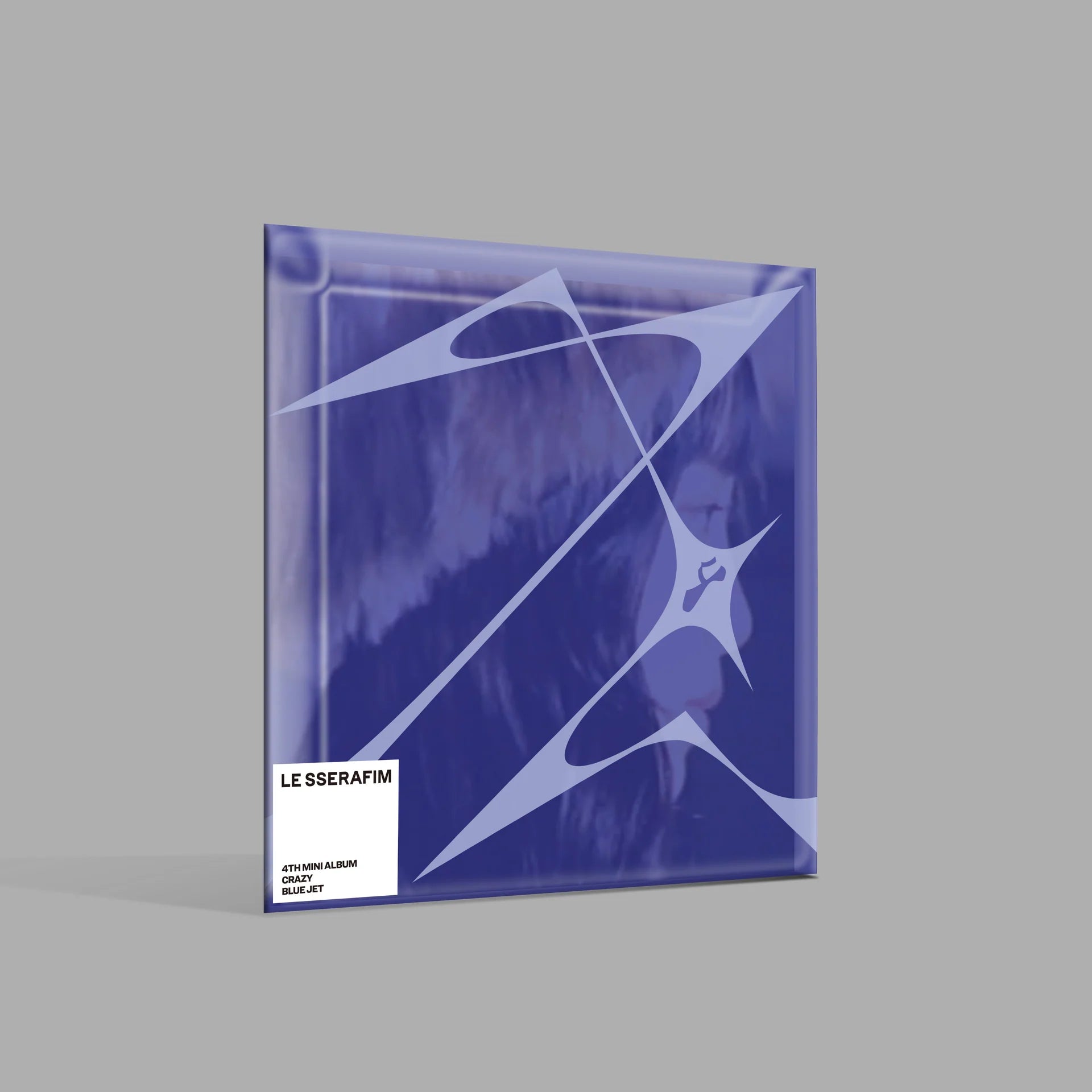LE SSERAFIM 4th Mini Album CRAZY (COMPACT Version) – album (BLUE JET (Kazuha) / / ) | HobiEgo