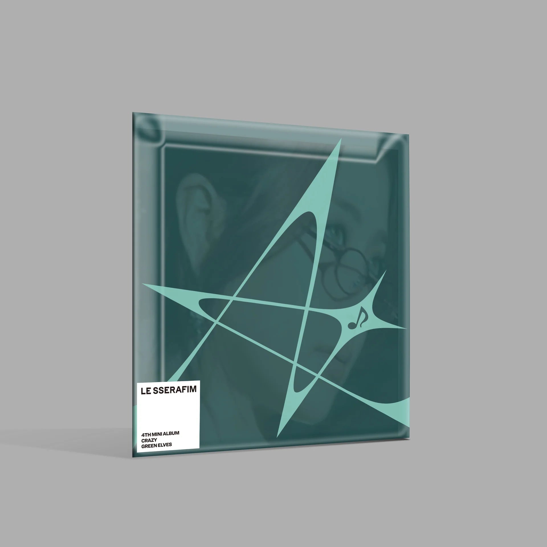 LE SSERAFIM 4th Mini Album CRAZY (COMPACT Version) – album (GREEN ELVES (Huh Yunjin) / / ) | HobiEgo
