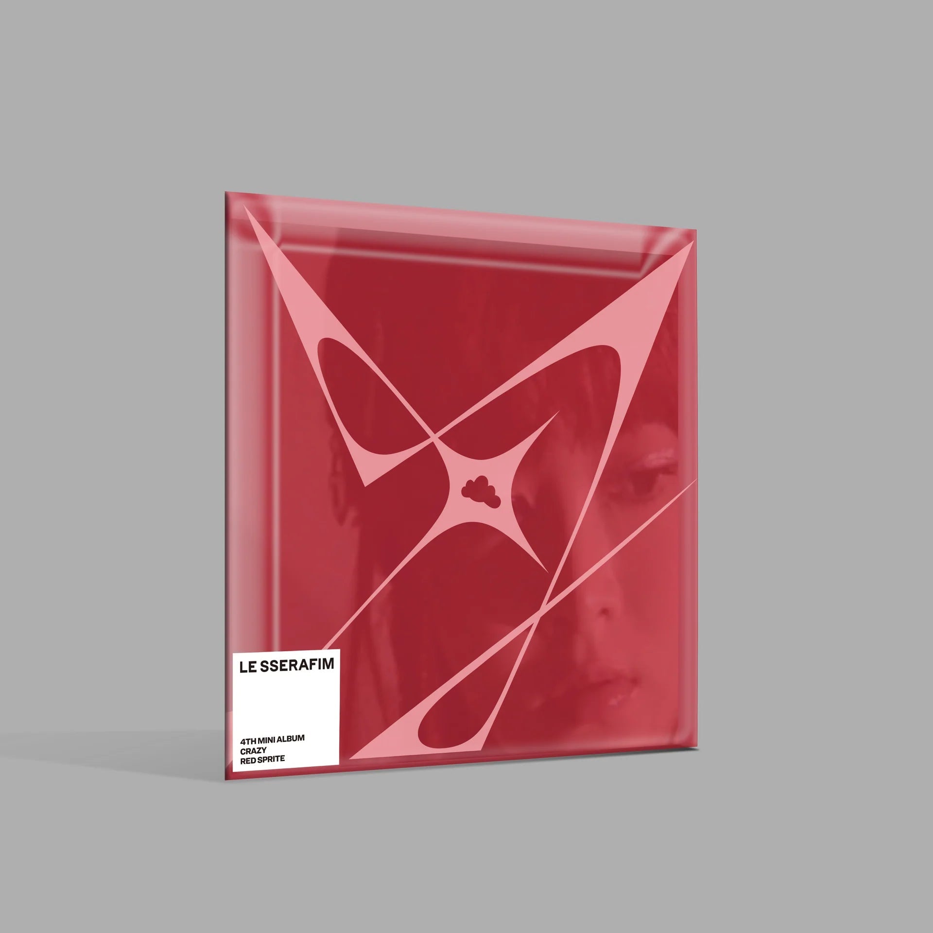 LE SSERAFIM 4th Mini Album CRAZY (COMPACT Version) – album (RED SPRITE (Hong Eunchae) / / ) | HobiEgo