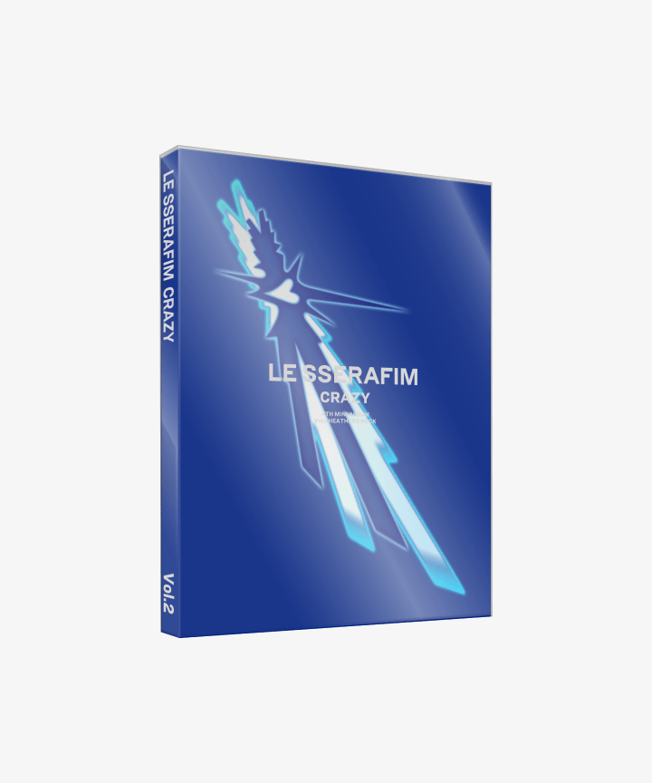 LE SSERAFIM 4th Mini Album CRAZY (hello82 EXCLUSIVE) – album (Vol.2 HEATHERS ROCK / / ) | HobiEgo