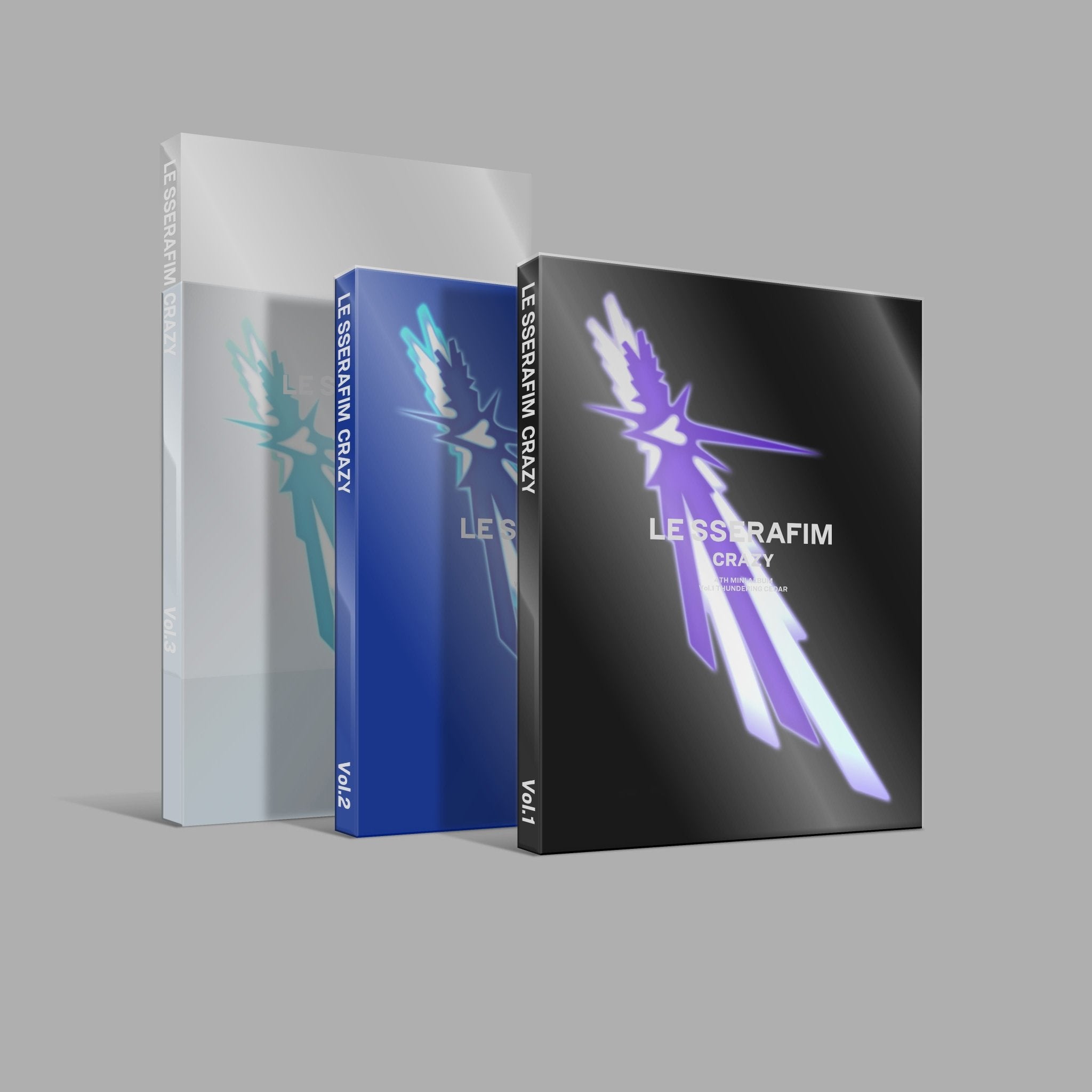 LE SSERAFIM 4th Mini Album CRAZY – album (Vol.1 THUNDERING CEDAR / / ) | HobiEgo