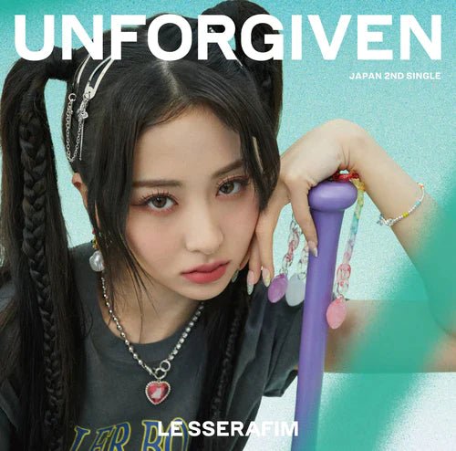 LE SSERAFIM Japan 2nd Single UNFORGIVEN (Member Solo Jacket Edition) – album (Huh Yunjin / / ) | HobiEgo