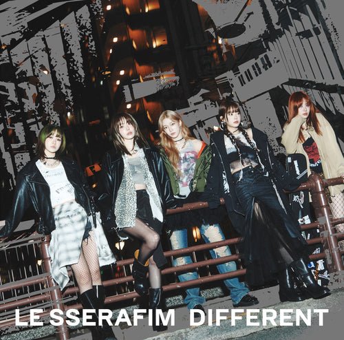 LE SSERAFIM Japanese Album DIFFERENT (Regular Edition) – album ( / / ) | HobiEgo