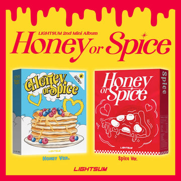 LIGHTSUM 2nd Mini Album Honey or Spice – album 8804775367090 (Honey (BLUE) / / ) | HobiEgo