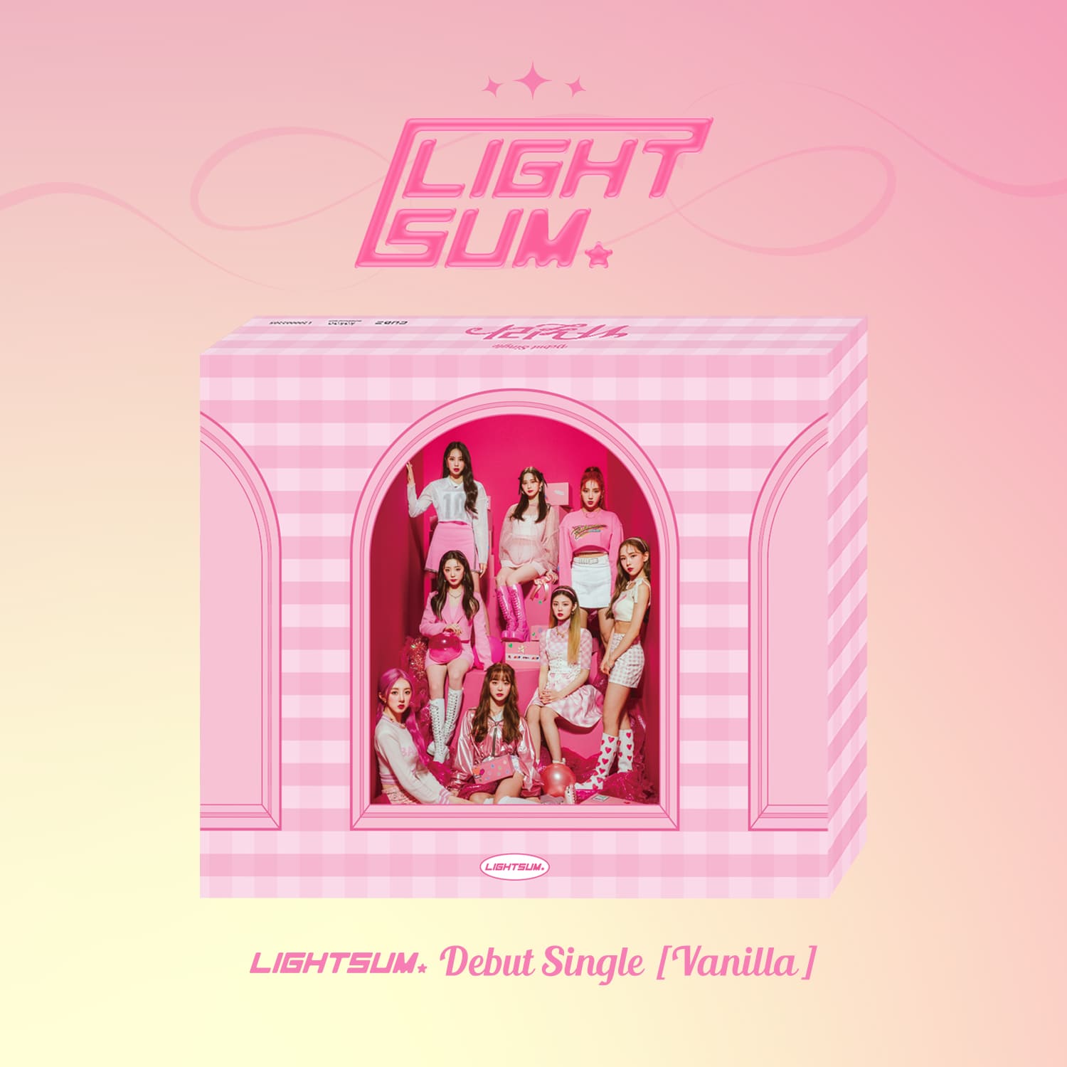 LIGHTSUM Debut Single Album Vanilla – album 8804775 163098 ( / / ) | HobiEgo