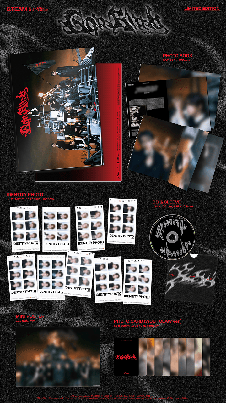 &TEAM Japanese Album 3rd Single Album Go In Blind Getsuro (Limited Edition)