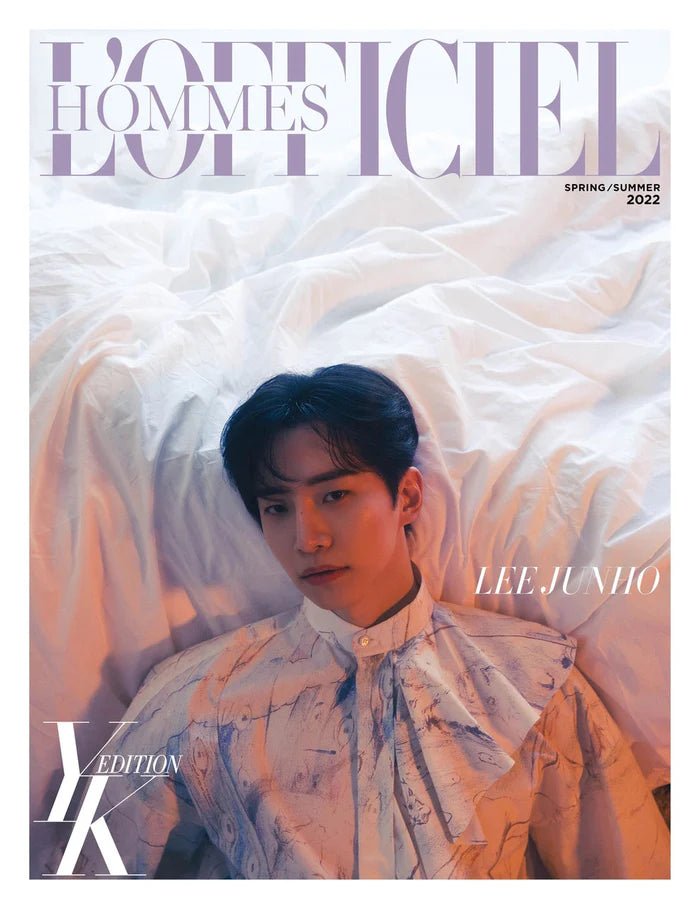 L’OFFICIEL Hommes Spring/Summer 2022 Lee Junho – magazines (B / / ) | HobiEgo