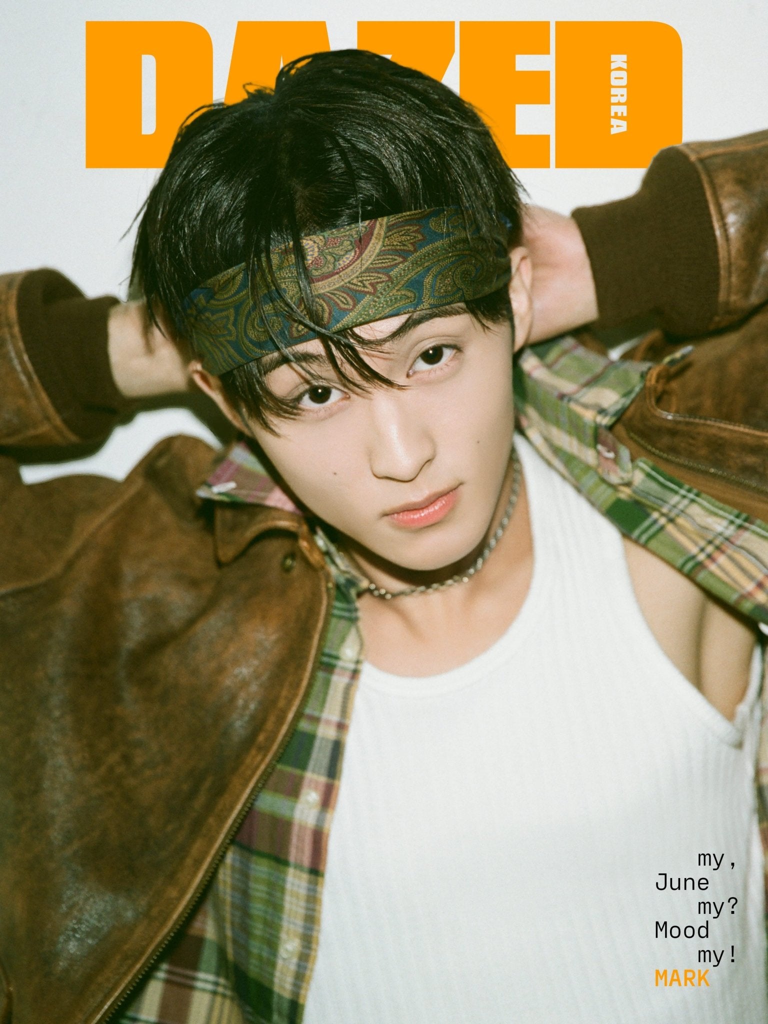 Magazine DAZED June 2025 Cover NCT MARK – magazines (E (ORANGE) / / ) | HobiEgo