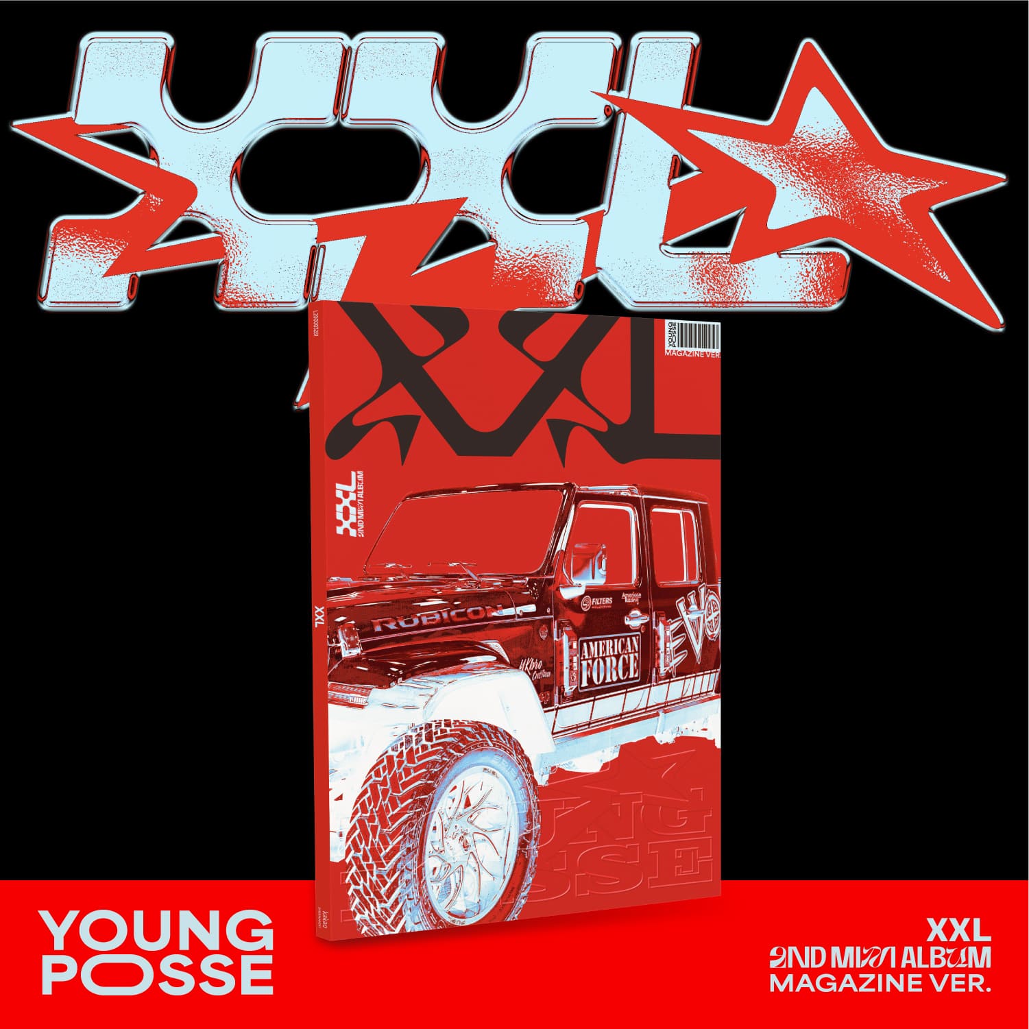 YOUNG POSSE 2nd EP XXL (Magazine Version)