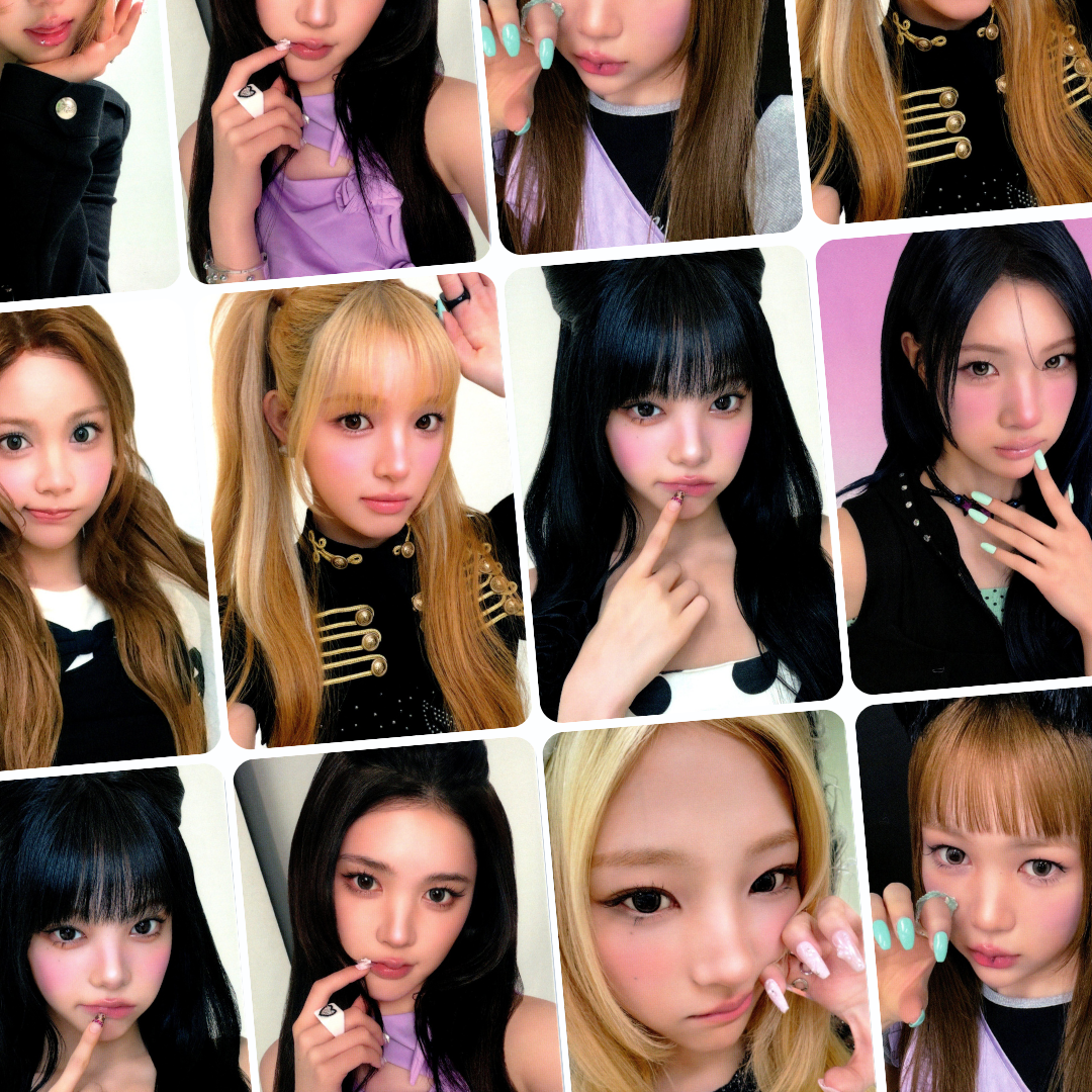 Hearts2Hearts Japanese Album ICONIC HEART Universal Photocards