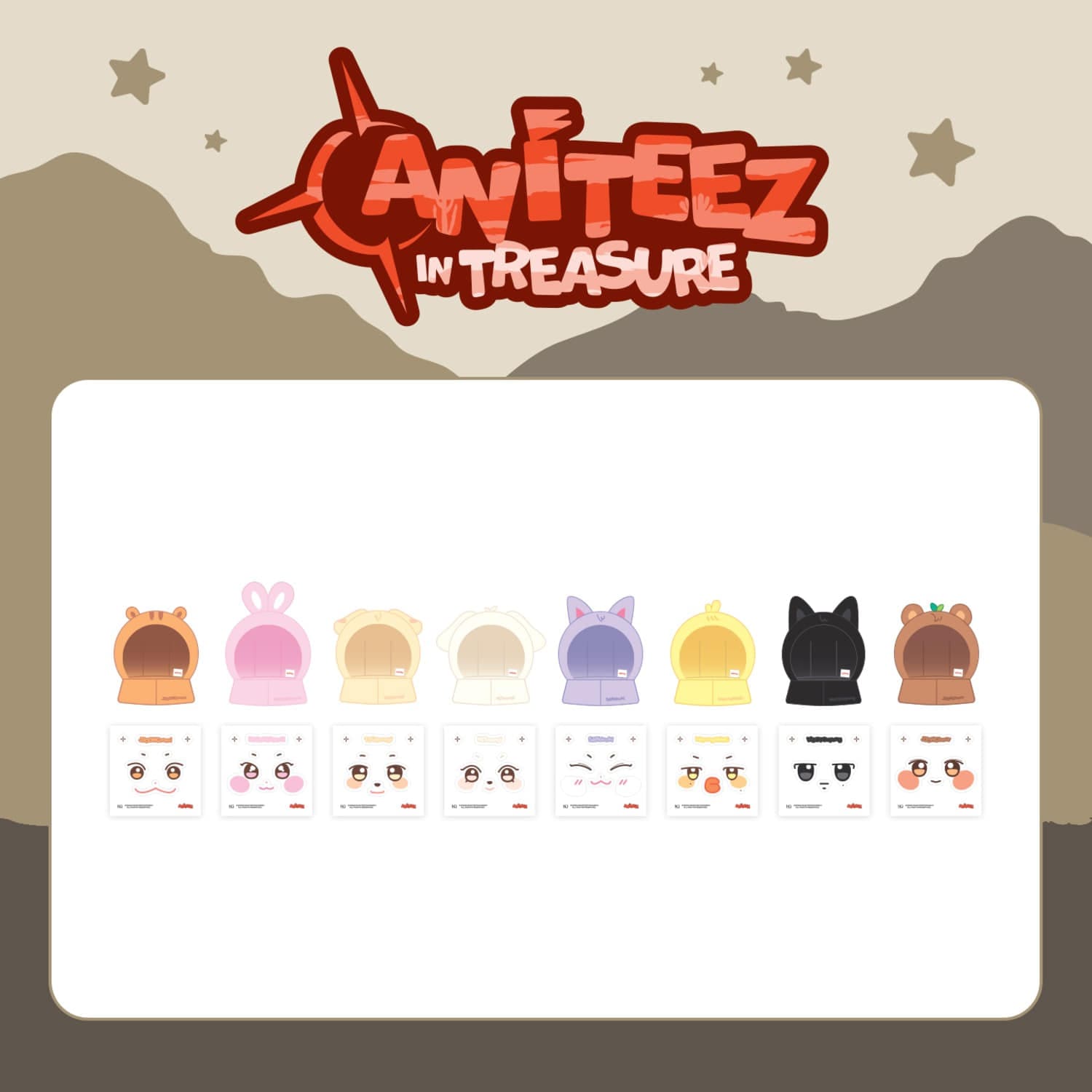 ATEEZ ANITEEZ IN TREASURE Lightstick Cover