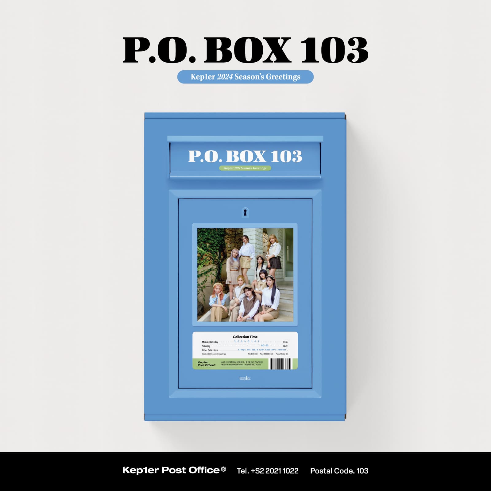 Kep1er 2024 Season's Greetings P.O. BOX 103