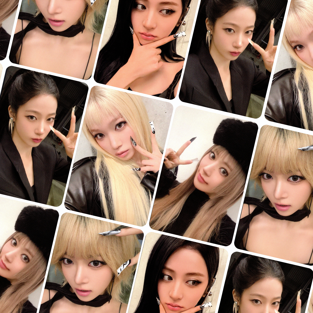 LE SSERAFIM 5th Mini Album HOT Weverse Photocards + Sticker