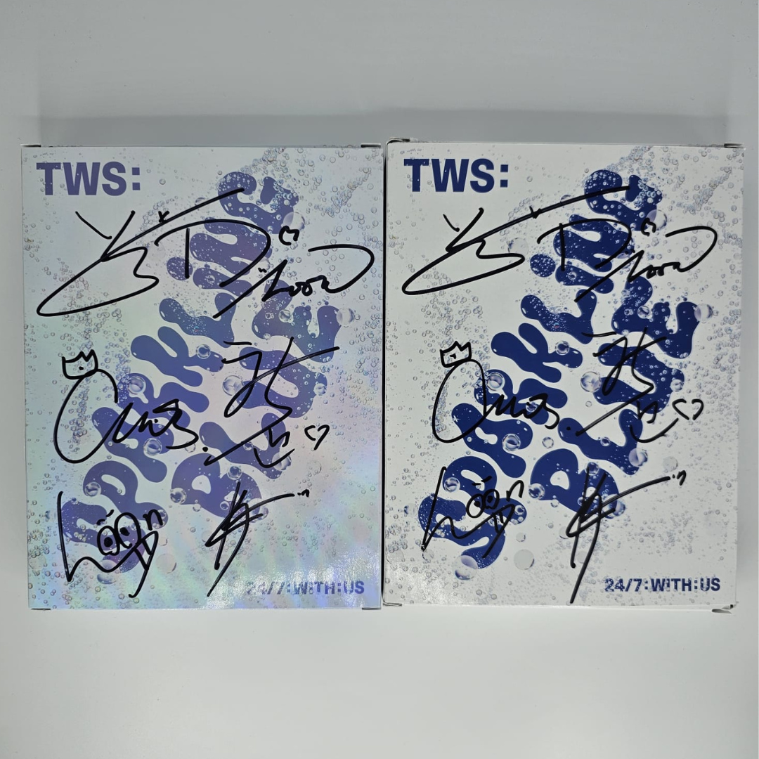 TWS 1st Mini Album Sparkling Blue (Signed Edition)
