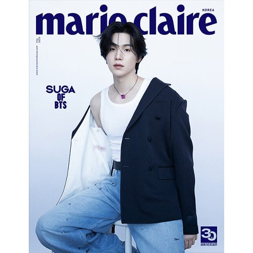 Marie Claire 2023.May Cover : BTS SUGA – magazines (A / / ) | HobiEgo