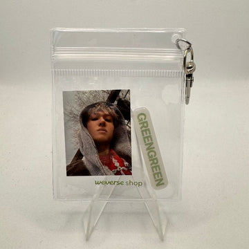 CORTIS 2nd EP GREENGREEN Weverse Transparent Accessory pouch Keyring