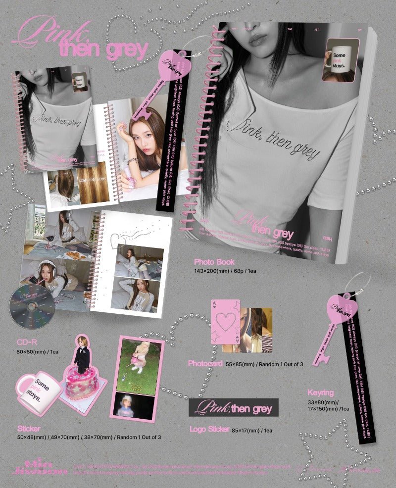 Min Jiwoon Pink, then grey – album ( / / ) | HobiEgo