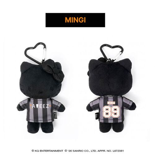 PRE-ORDER ATEEZ X HELLO KITTY' Pop Up Official MD Stuffed Toy Keyring