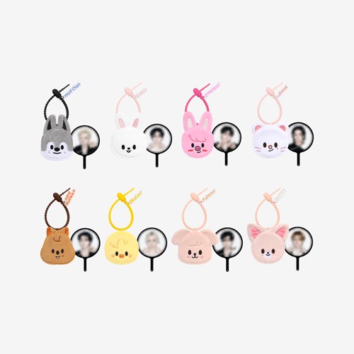 PRE-ORDER Stray Kids World Tour RUN IT MD SKZOO PLUSH MINI PICKET KEYRING
