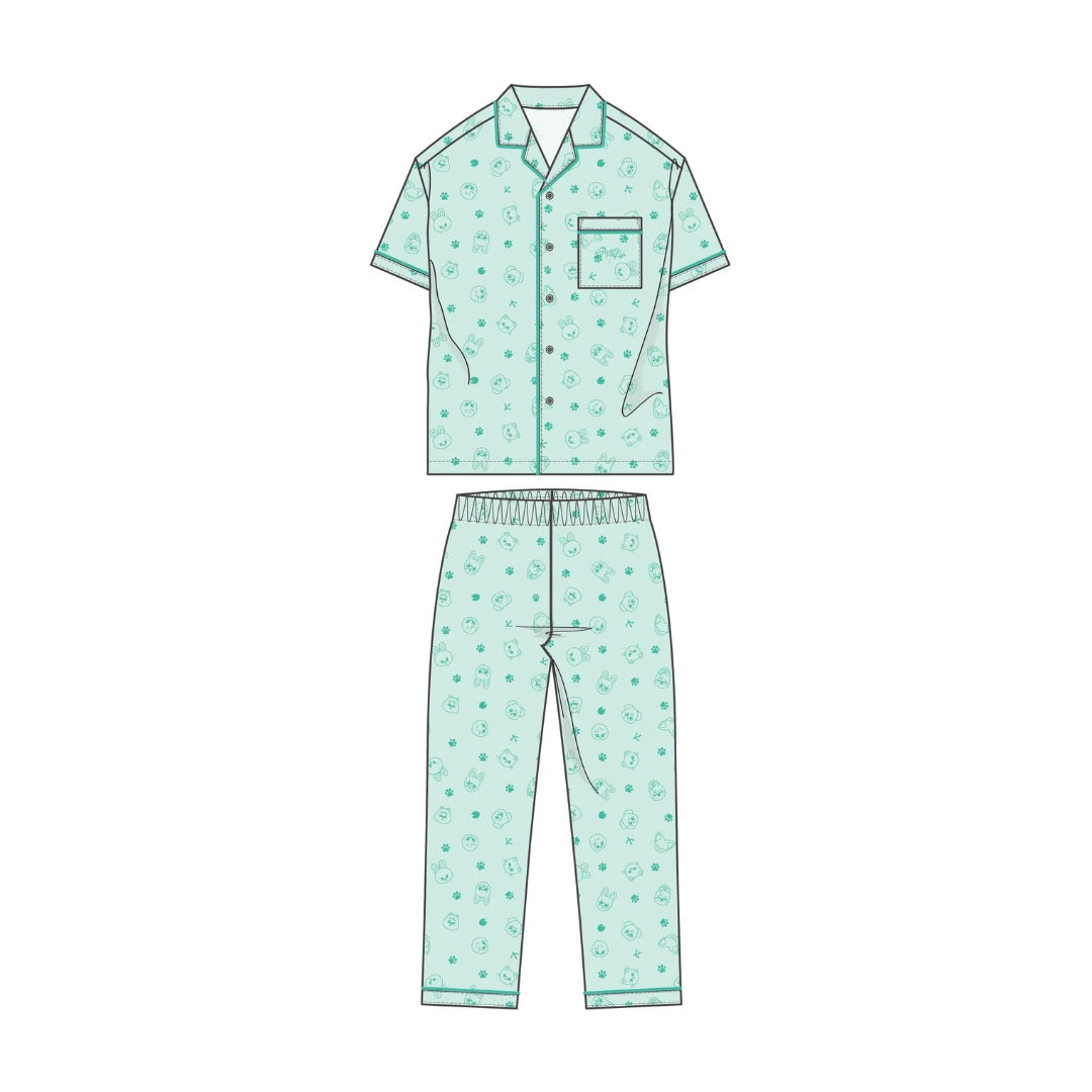 Stray Kids JAPAN 6TH ANNIVERSARY FC MD SKZOO Pajamas Size Large