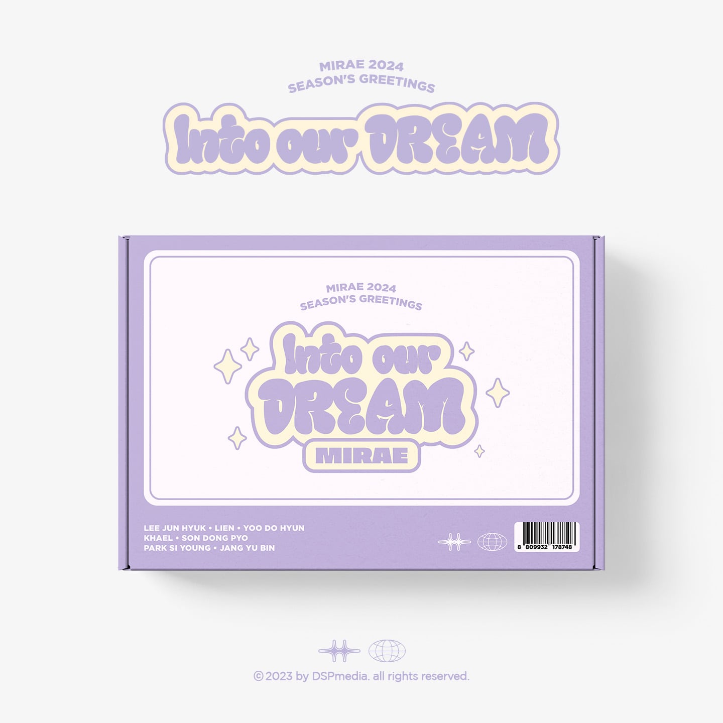 MIRAE 2024 Season's Greetings Into our DREAM – album ( / / ) | HobiEgo