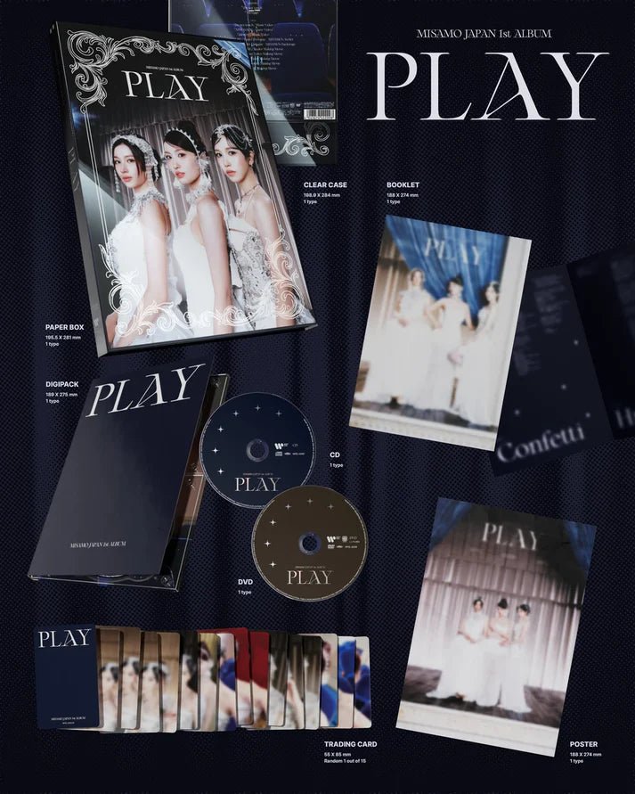 MISAMO Twice Play Limited A Japanese Album – album 4943674422098 ( / / ) | HobiEgo